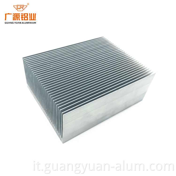 guangyuan aluminum co., ltd Aluminum Extruded Heat Sink Aluminum Extrusion Alloy Aluminum Extrusion for Sale